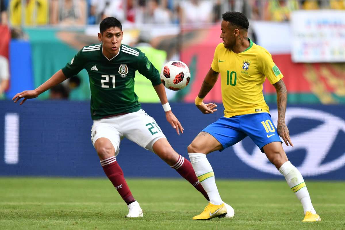  Brasil e México se enfrentaram em Samara pelas oitavas de final da Copa do Mundo