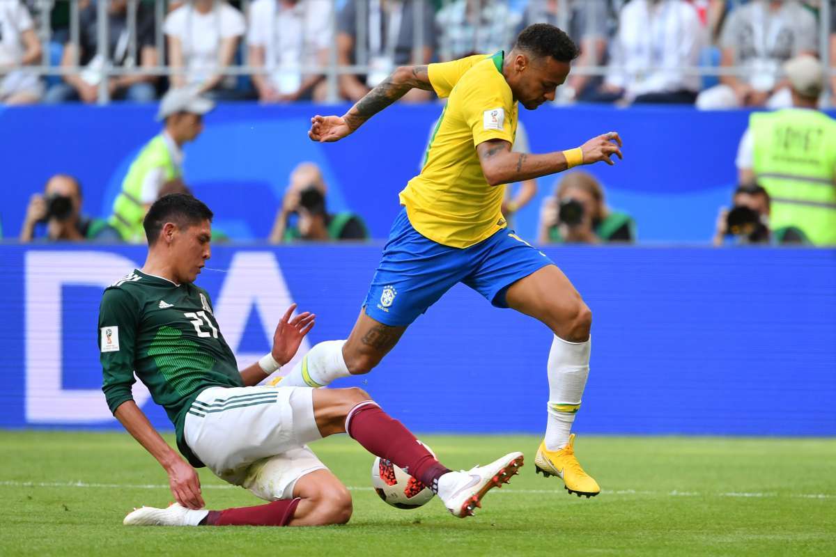  Brasil e México se enfrentaram em Samara pelas oitavas de final da Copa do Mundo