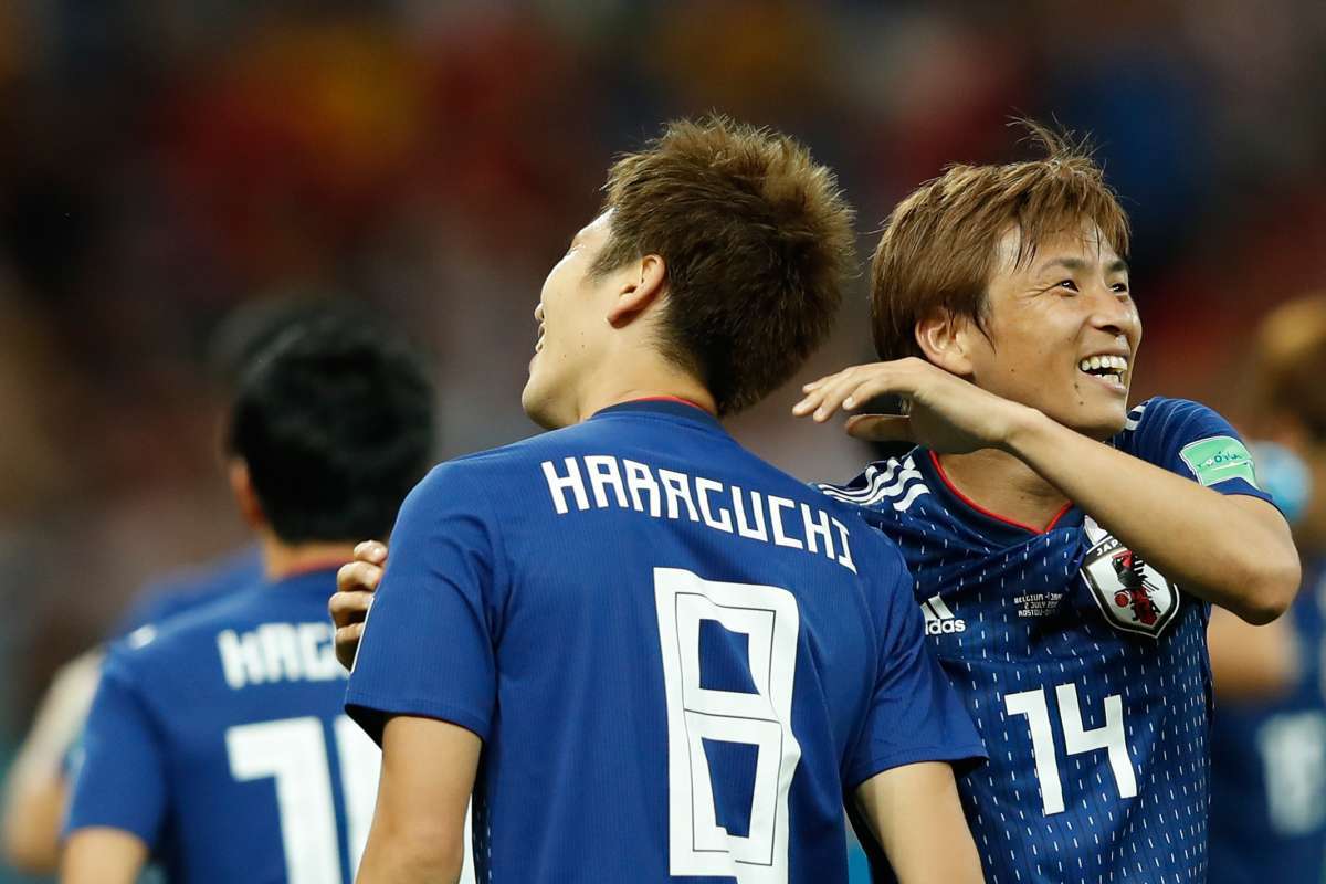 Japão e Bélgica se enfrentaram nesta segunda