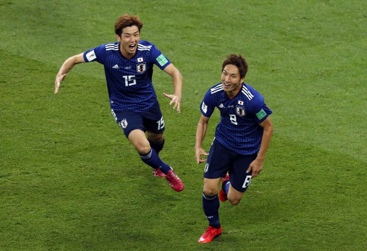 Japão e Bélgica se enfrentaram nesta segunda