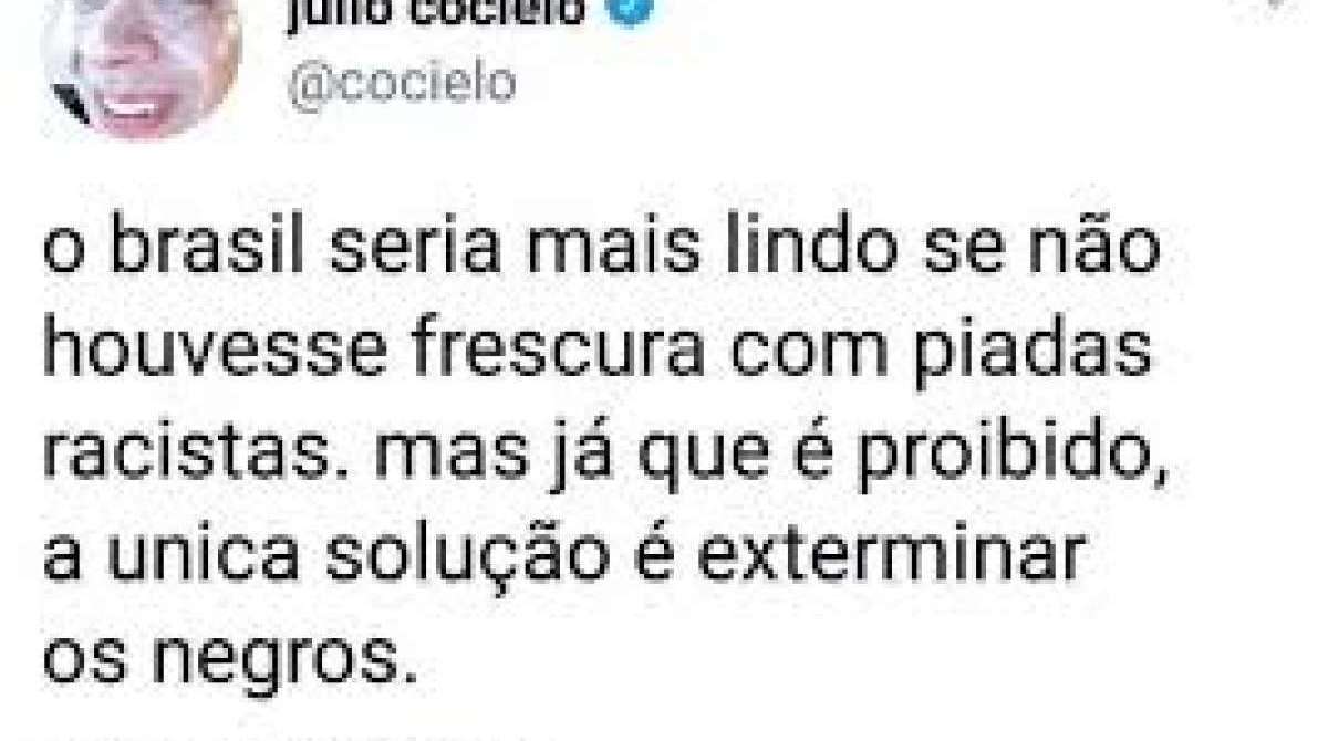 Internautas resgataram tuítes antigos do youtuber