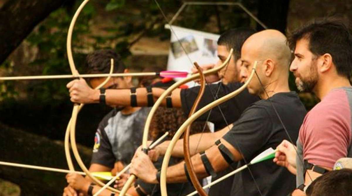 Atividades como arco e flecha são atrações da Feira Medieval Carioca - Joseph Silva/Divulgação