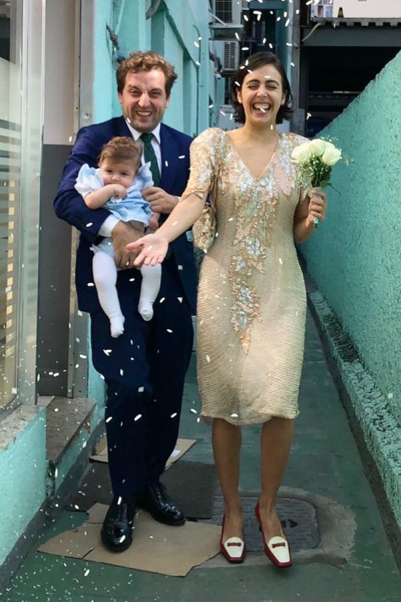 Gregório Duvivier e Giovanna Nader se casaram nesta quarta-feira - Reprodução Internet