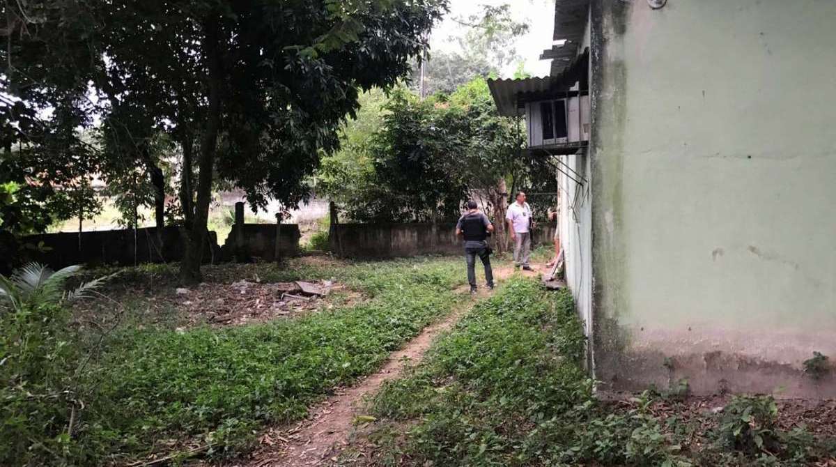 Policiais tentam encontrar o possível corpo de Alex Sandro