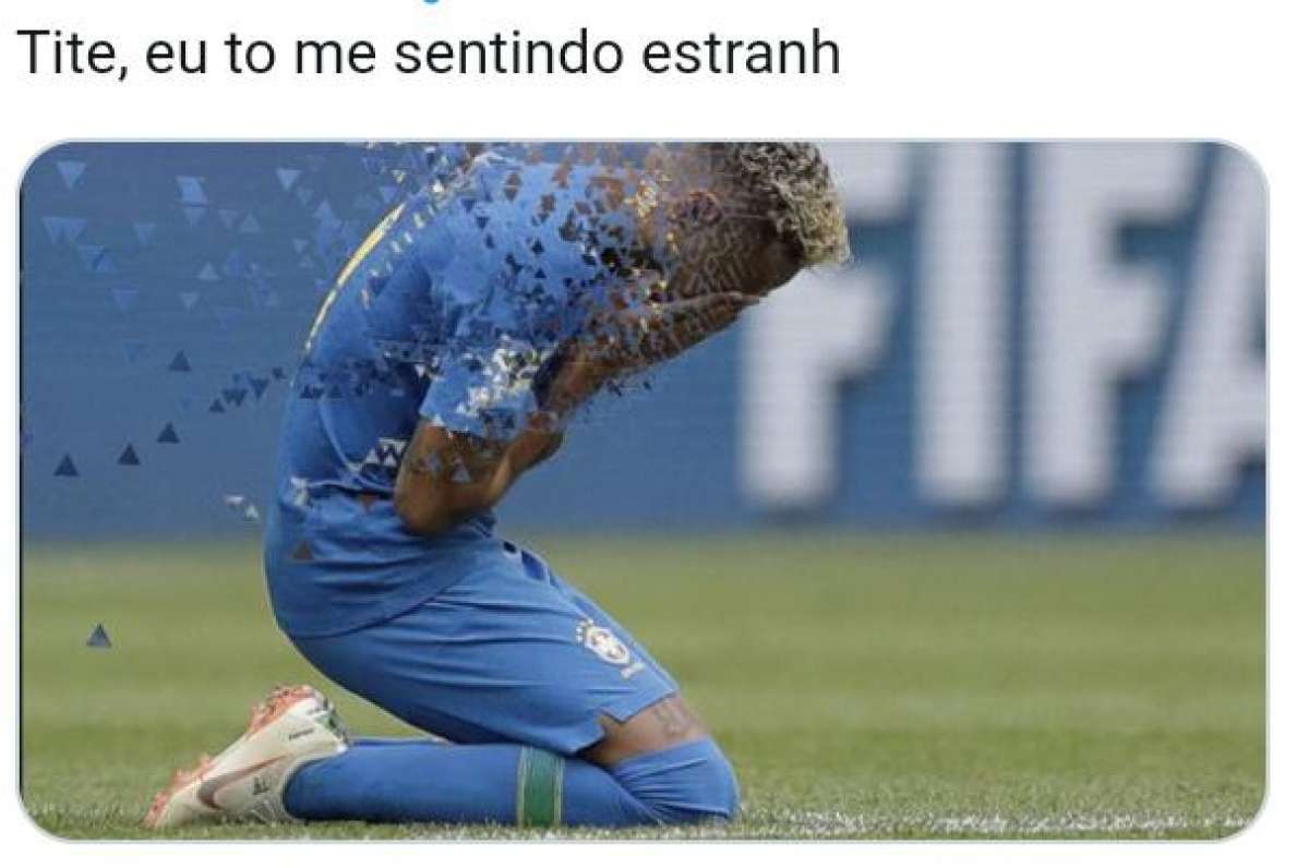 Memes lotam a Internet após a eliminação da Seleção