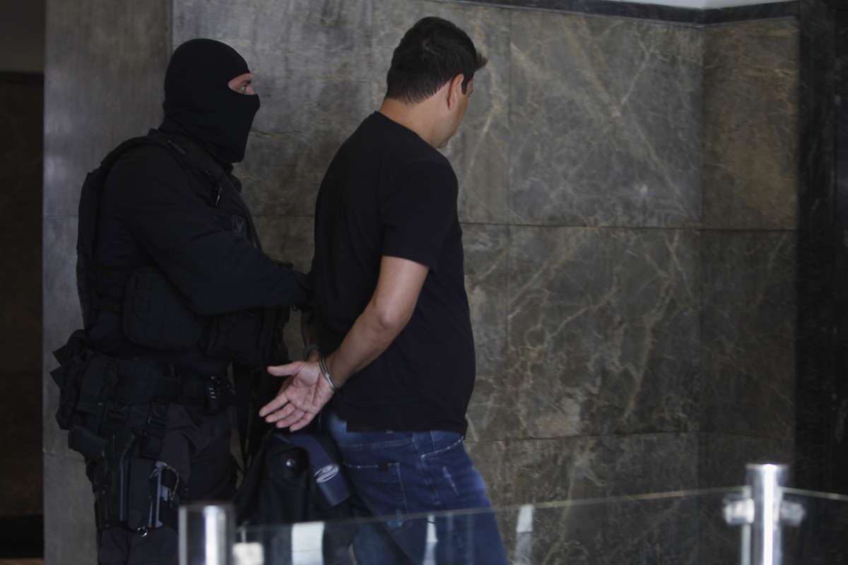 Presos  na opera&ccedil;&atilde;o Antigoon da Policia Federal acusados de pertencer a uma quadrila internacional de drogas ,Foto  SeveSilva  Silva Agencia O Dia