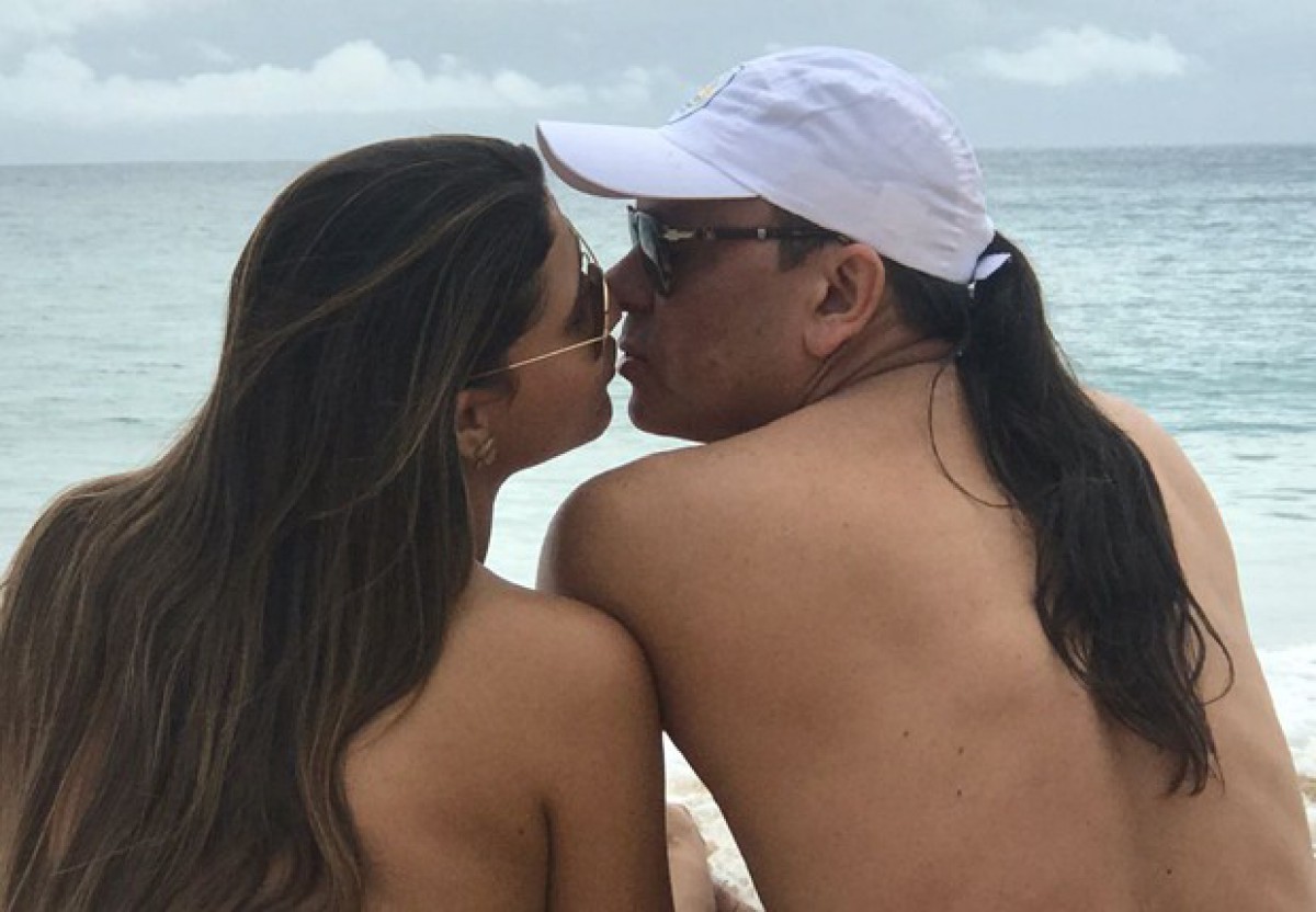 Frank Aguiar e Carol Santos curtem lua de mel em Fernando de Noronha - Reprodução Internet