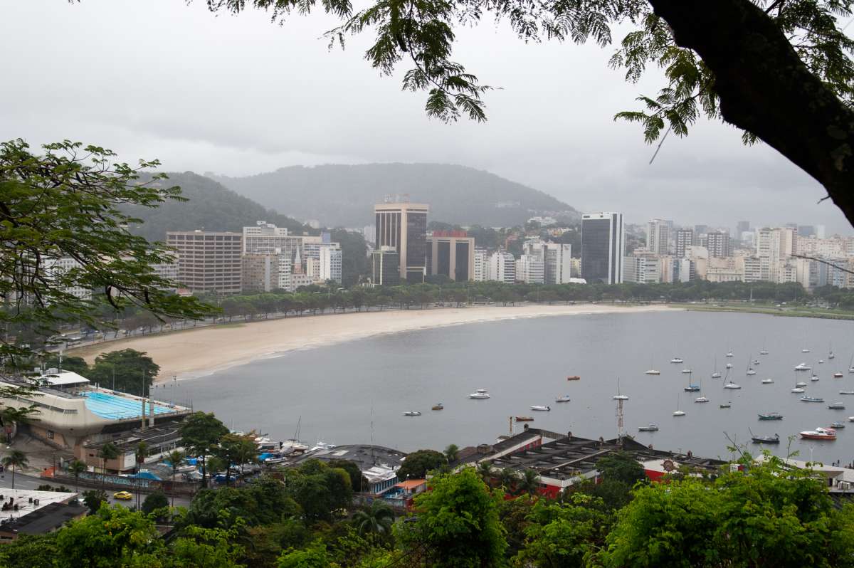 CLIME TEMPO NO RIO DE JANEIRO - Clima tempo no zona sul do Rio de Janeiro. Foto: Armando Paiva / Agência O Dia