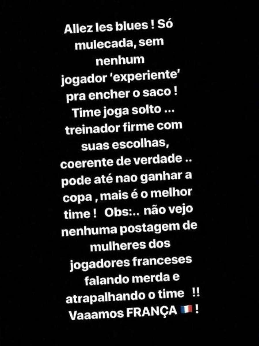 Irmão de Marquinhos postou no Stories