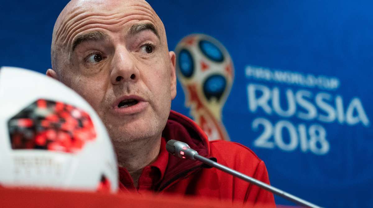 Gianni Infantino, presidente da Fifa