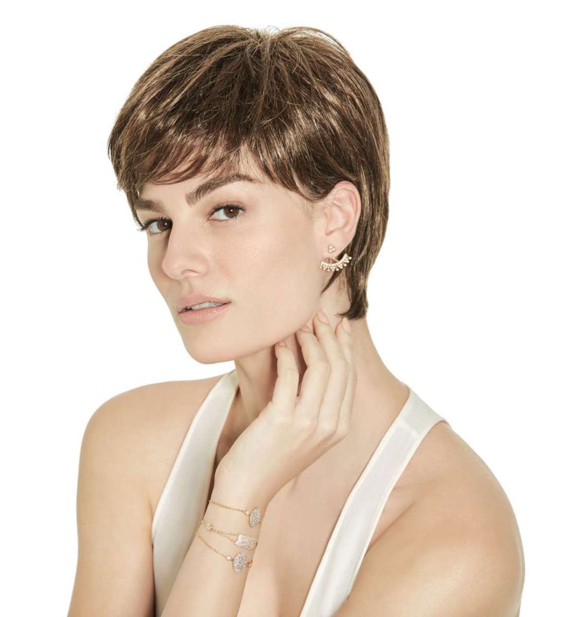 Modelos com perucas, especial