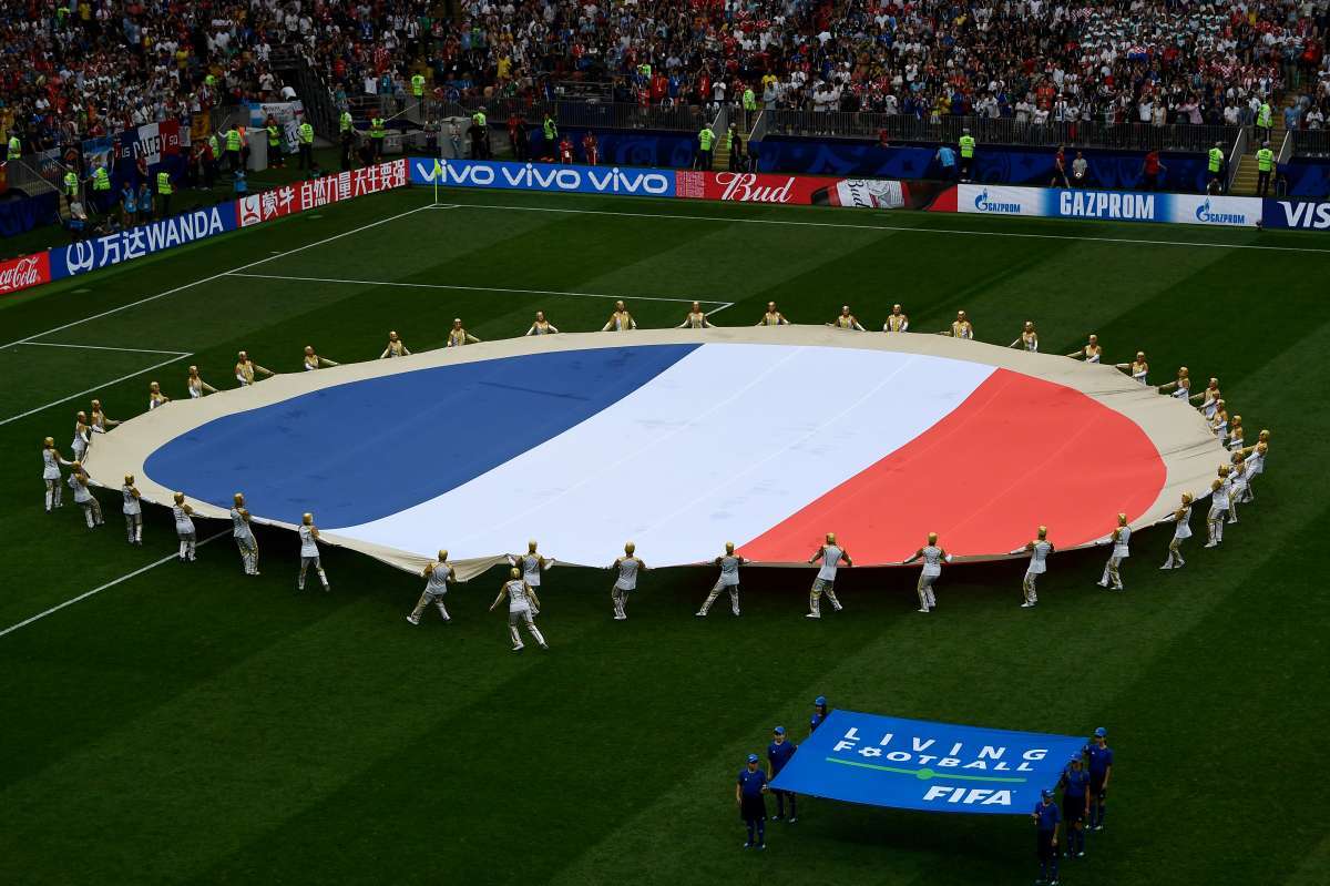 França e Croácia decidiram a final da Copa do Mundo no Estádio de Lujniki