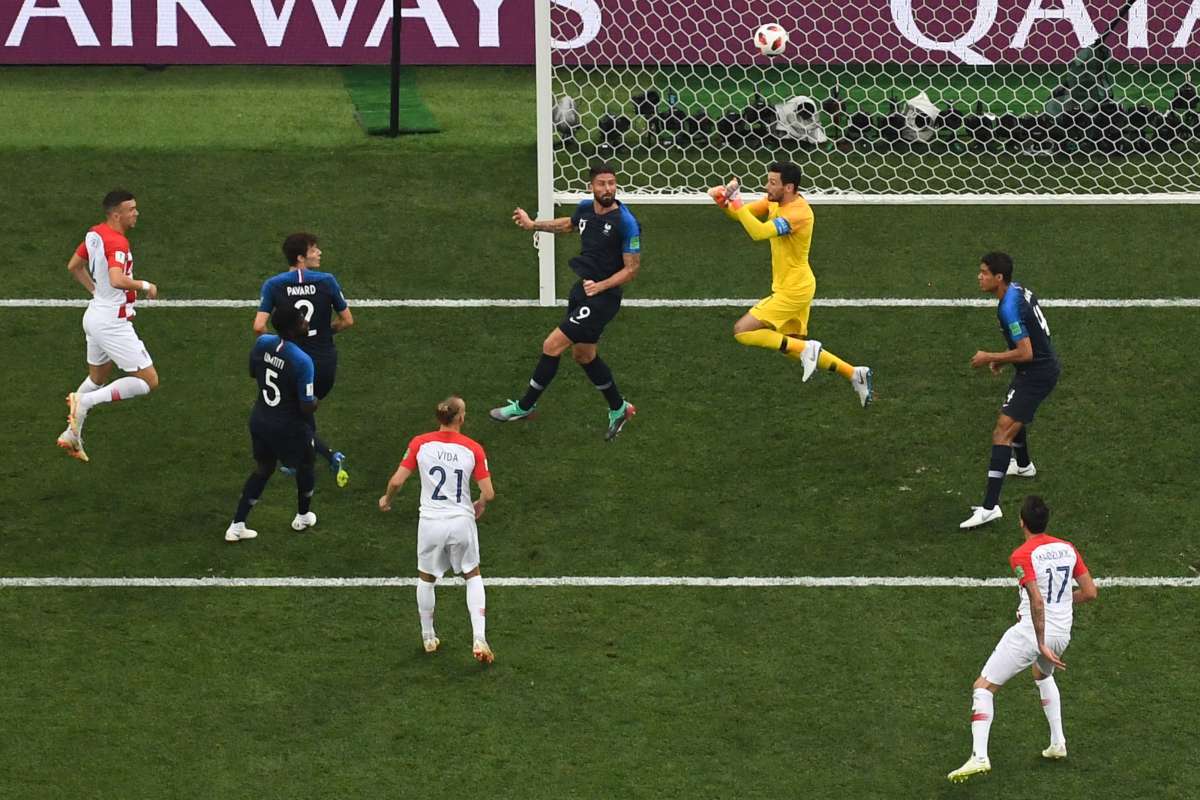 França e Croácia decidiram a final da Copa do Mundo no Estádio de Lujniki