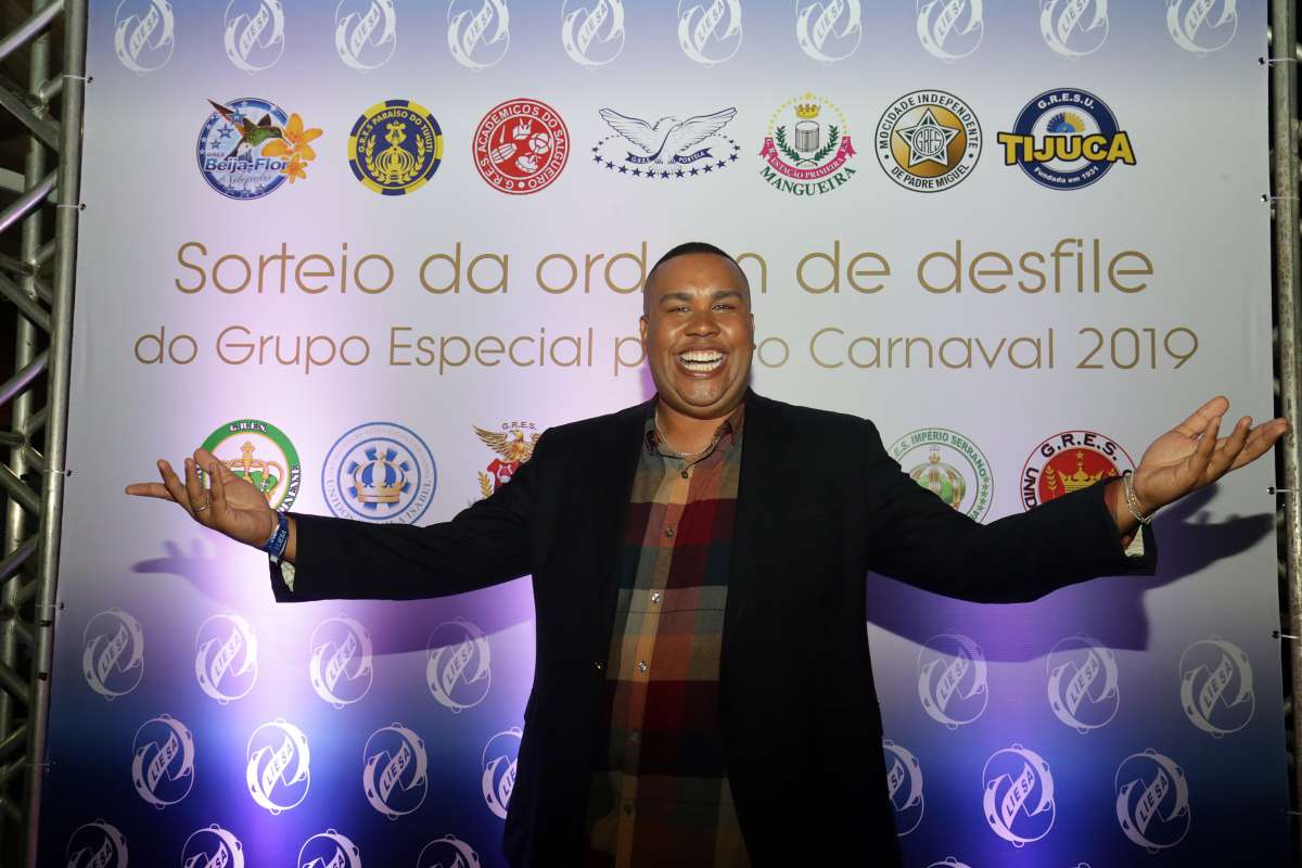 Sorteio da Ordem de Desfile do Grupo Especial para o Carnaval 2019 na Cidade do Samba. Foto: Daniel Castelo Branco / Agência O Dia