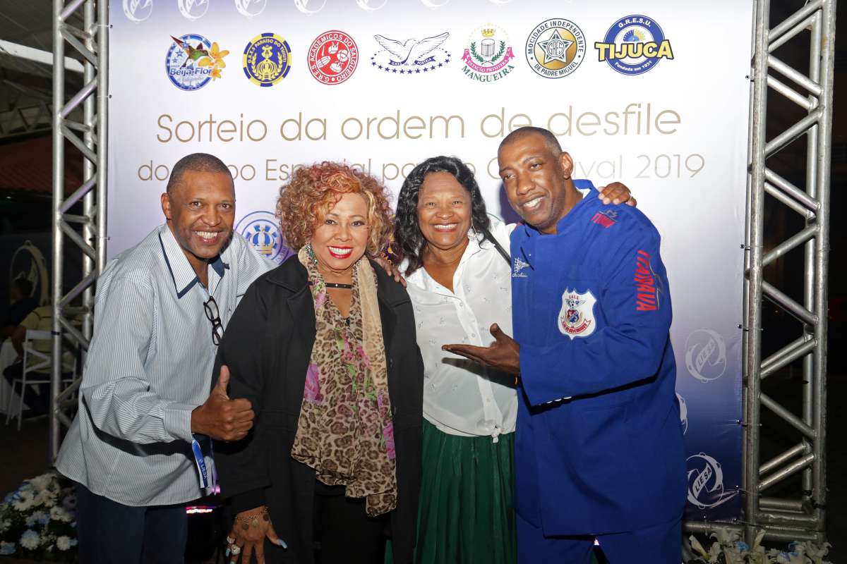 Sorteio da Ordem de Desfile do Grupo Especial para o Carnaval 2019 na Cidade do Samba. Foto: Daniel Castelo Branco / Agência O Dia