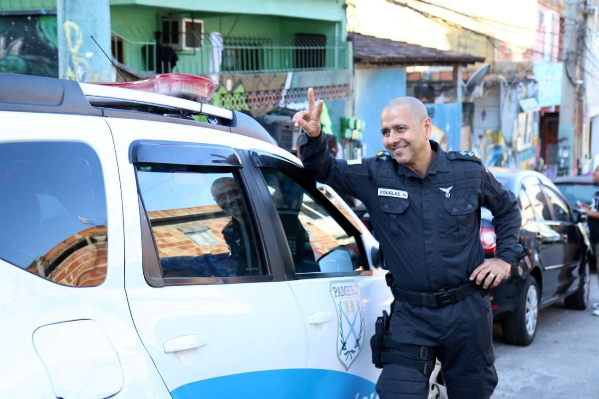 Marcos Palmeira nos bastidores de gravação de 'Intervenção'