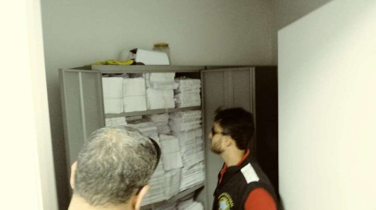 Justiça Eleitoral recebeu uma denúncia de distribuição de material irregular de campanha eleitoral do PTB