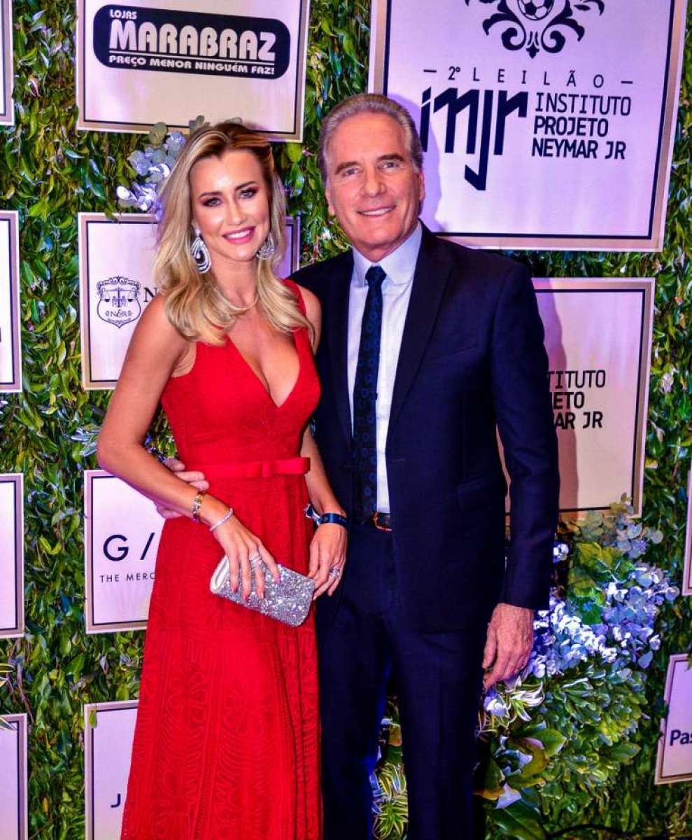 Roberto Justus e a mulher, Ana Paula Siebert