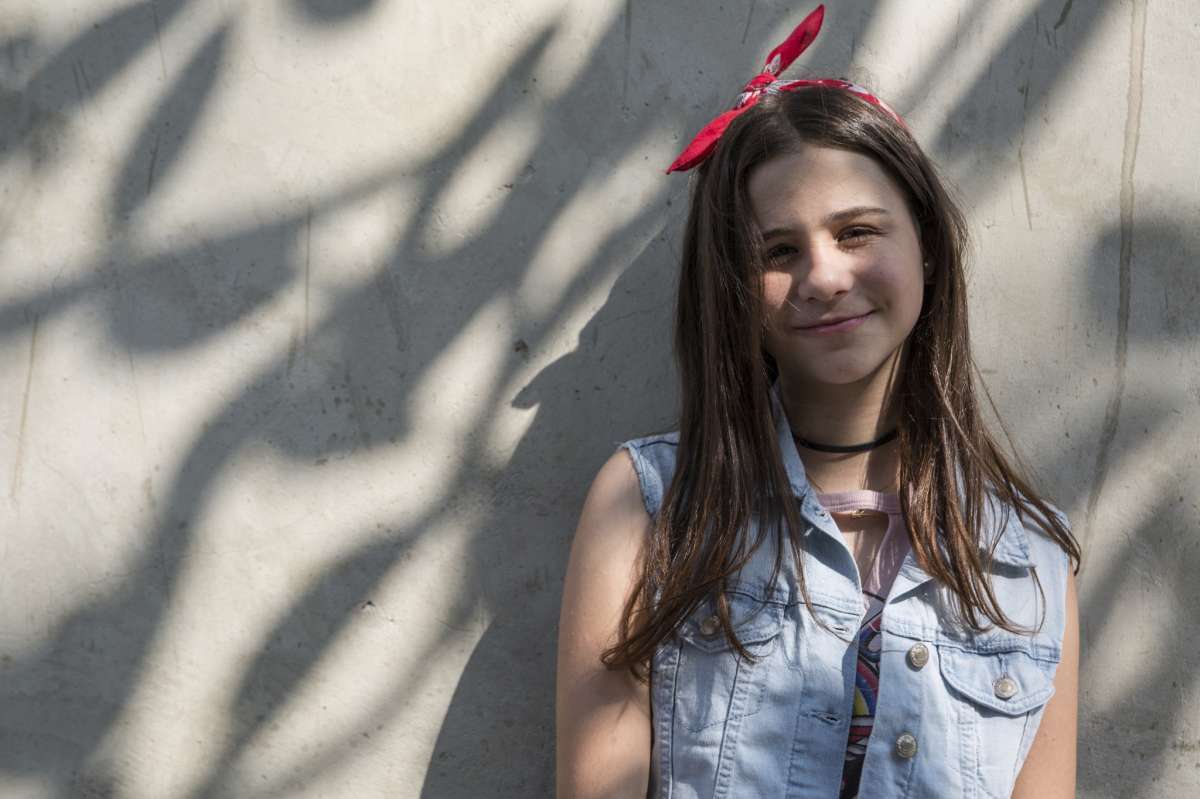 Valentina: fã de rock por causa do pai
- Divulgação