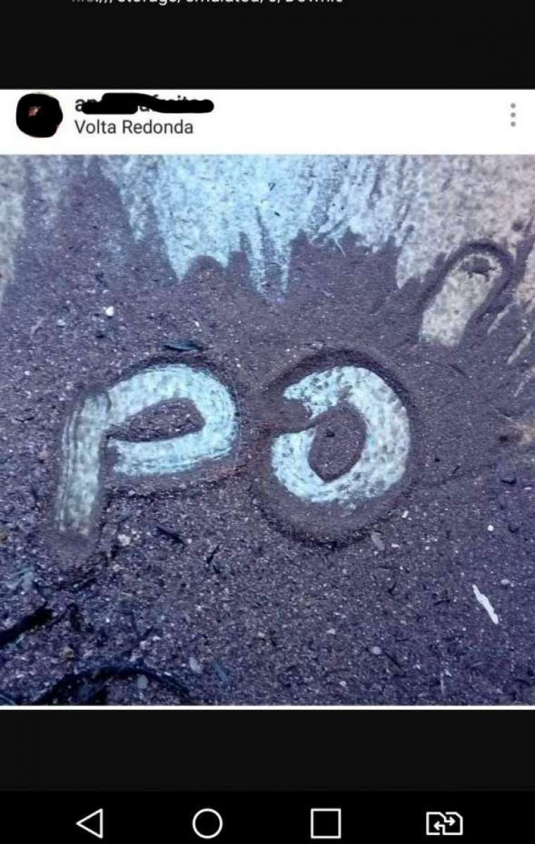 Pelas redes sociais, moradores vêm denunciando a poluição emitida pela CSN, em forma de protestos