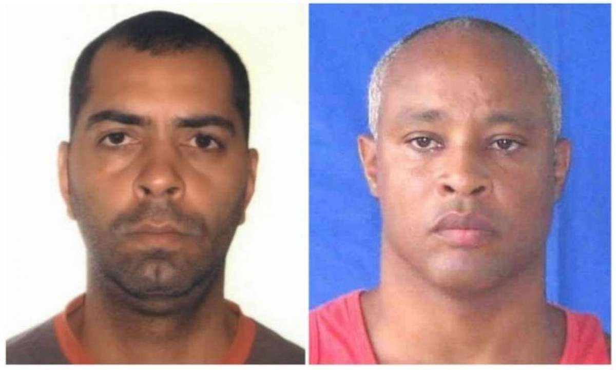 Alan (E) e Luis Cláudio tiveram a prisão decretada pela Justiça - FOTOS DE Divulgação