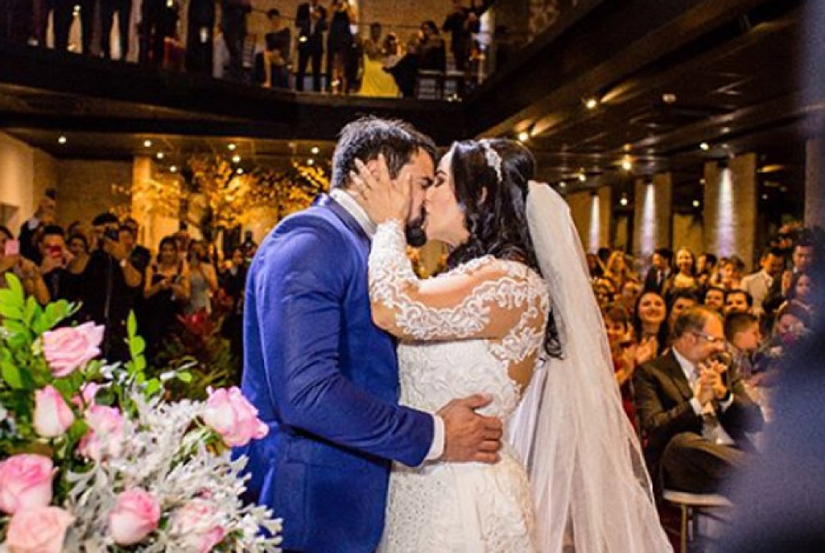 Fabíola Gadelha se casa com Bruno Amaral em São Paulo - Luiz Mazinho Photo / Reprodução Instagram