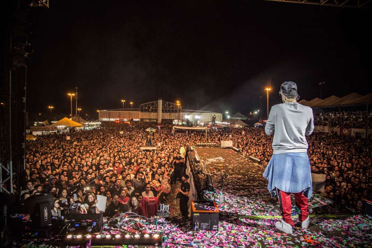 Luan Santana faz show em Cianorte - Divulgação