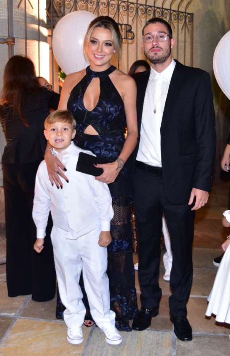 Carol Dantas e Davi Lucca, filho de Neymar