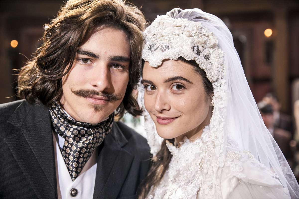 Cena da novela 'O Tempo Não Para' - Divulgação / TV Globo