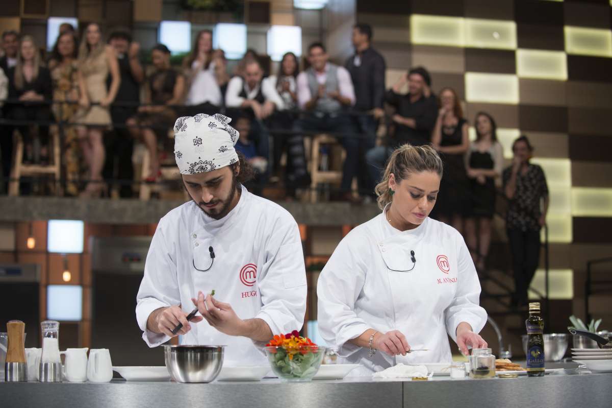 Hugo e Maria Antonia vão ter que criar pratos autorais na final - Comunicação Band / Divulgação
