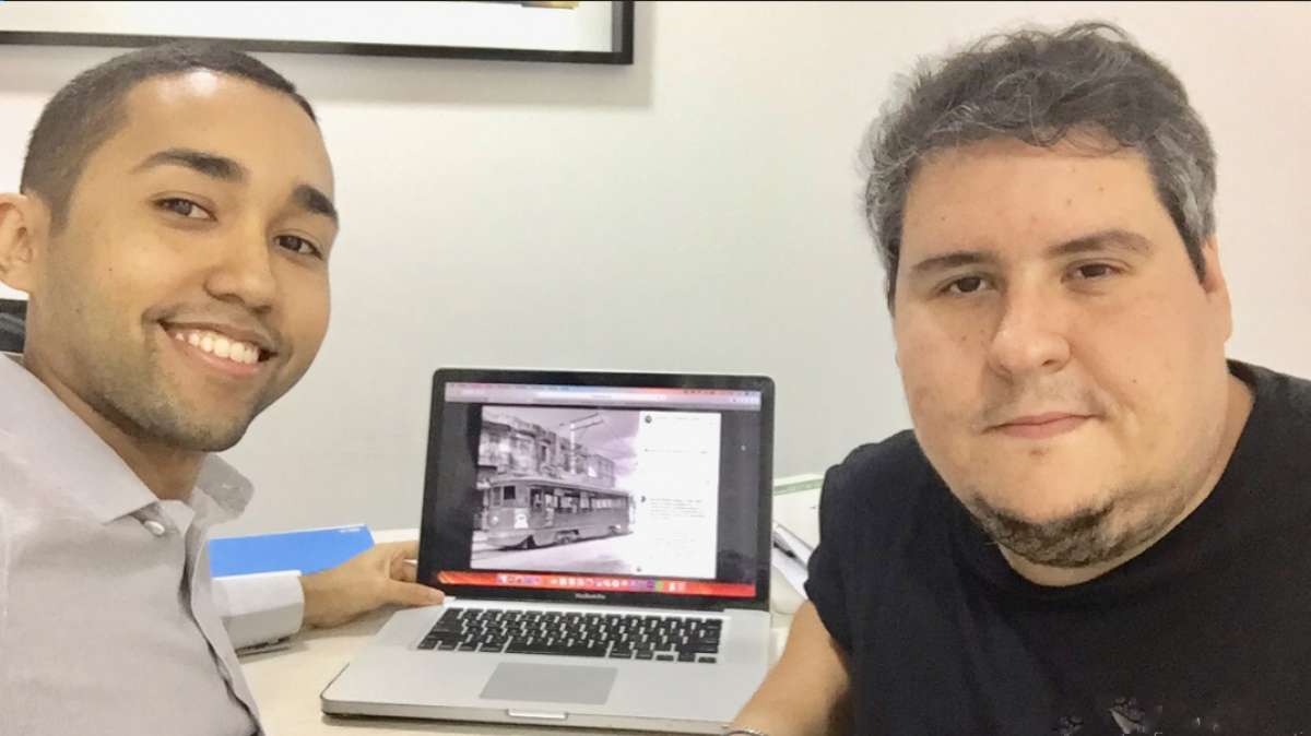 Arqueólogos virtuais Tiago