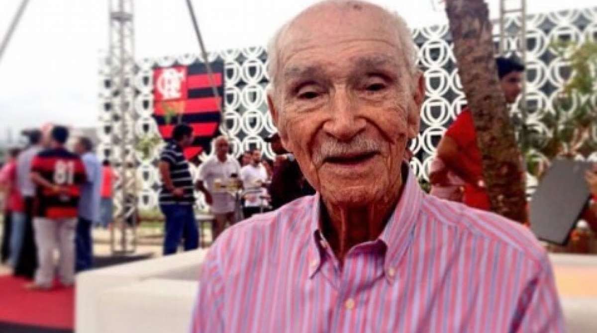 Fernandinho tinha 105 anos - Reprodução / Twitter Flamengo