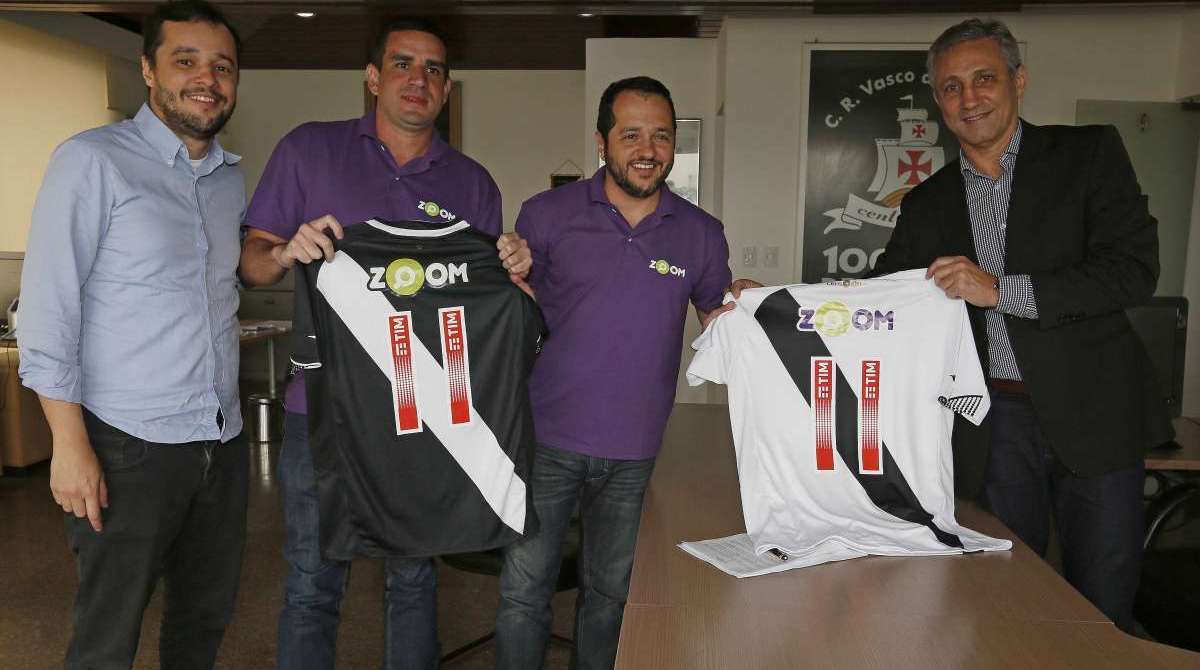 Vasco acerta novo patrocínio com Zoom - Rafael Ribeiro/Vasco.com.br