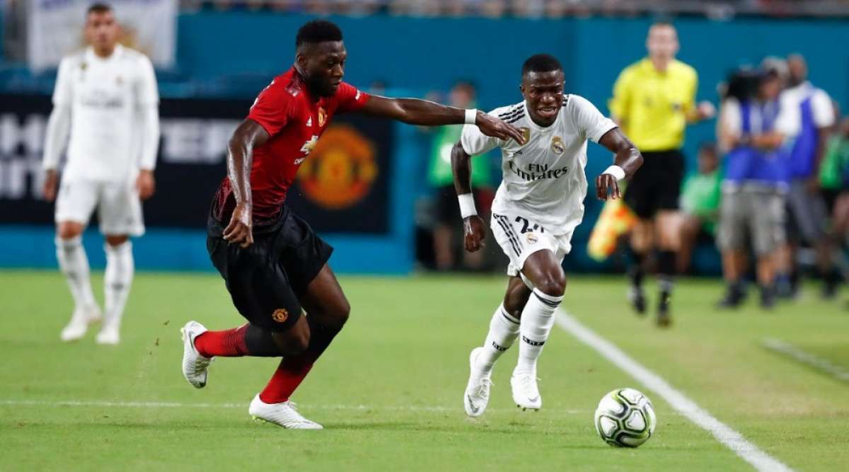 Apesar do começo tímido, Vinicius mostrou seu repertório de dribles - Reprodução Twitter