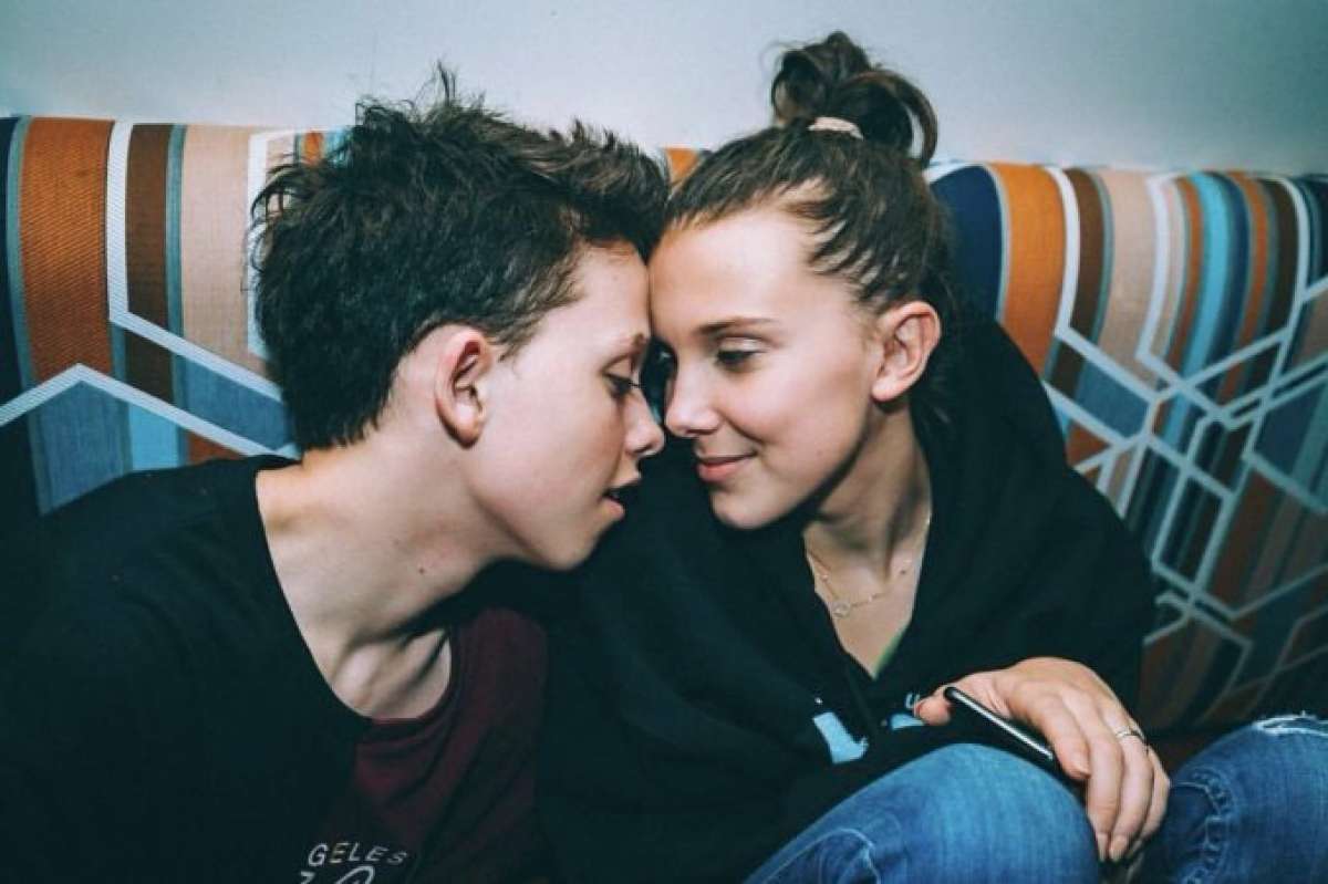 Jacob Sartorius e Millie Bobby Brown - Reprodução Internet