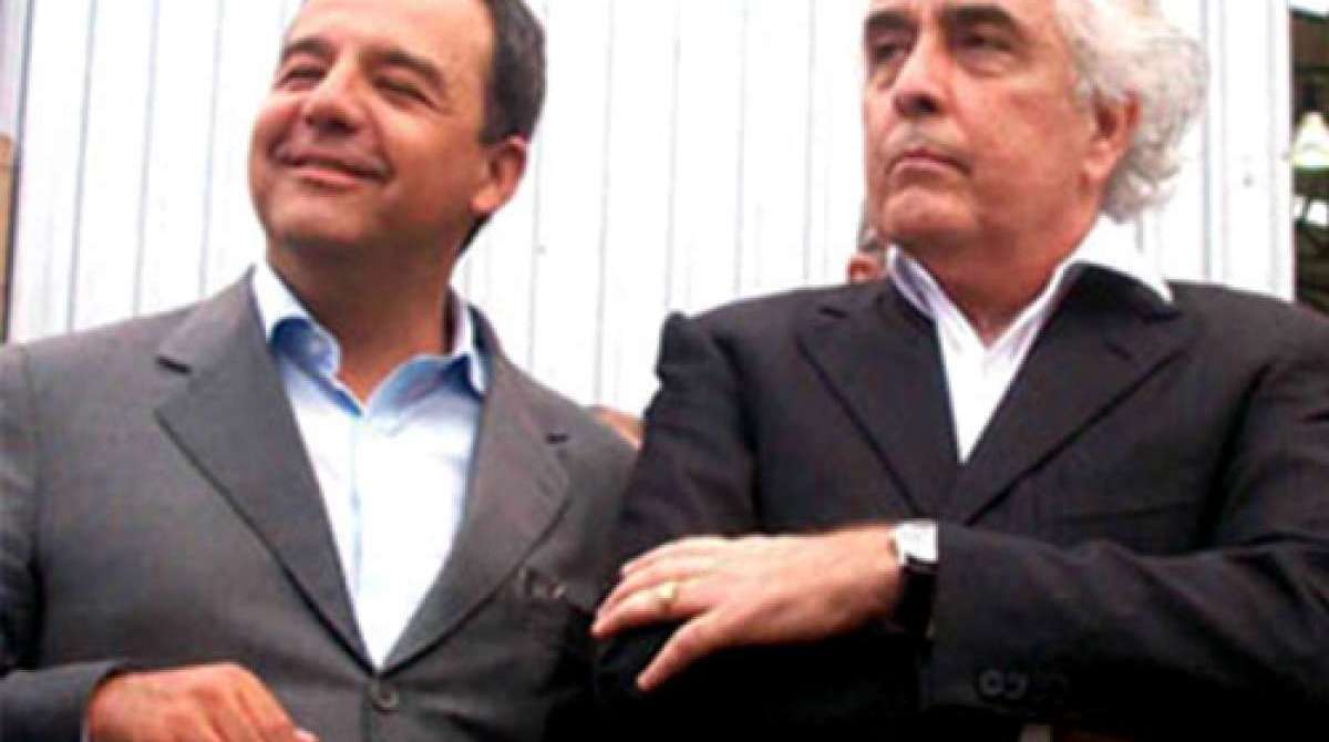 Sérgio Cabral e Ronald de Carvalho - Reprodução