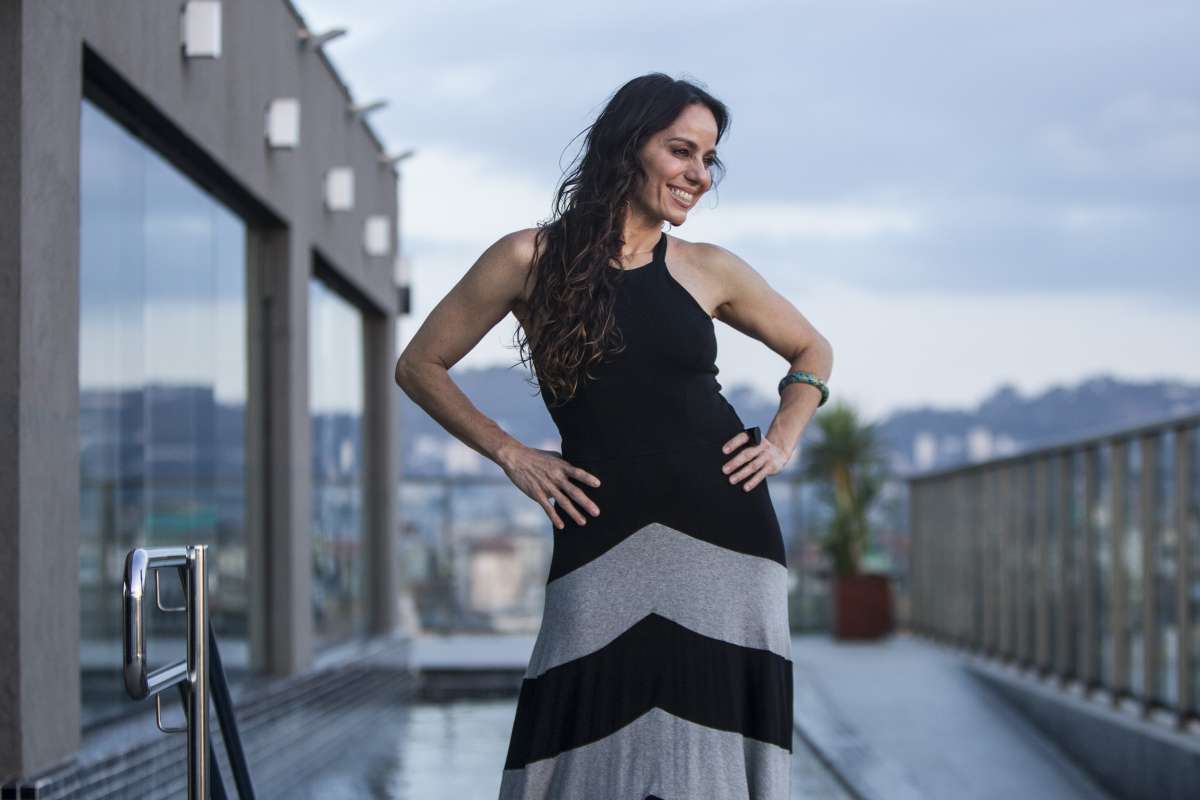 D MULHER - entrevista com a atriz Claudia Mauro no ar em '