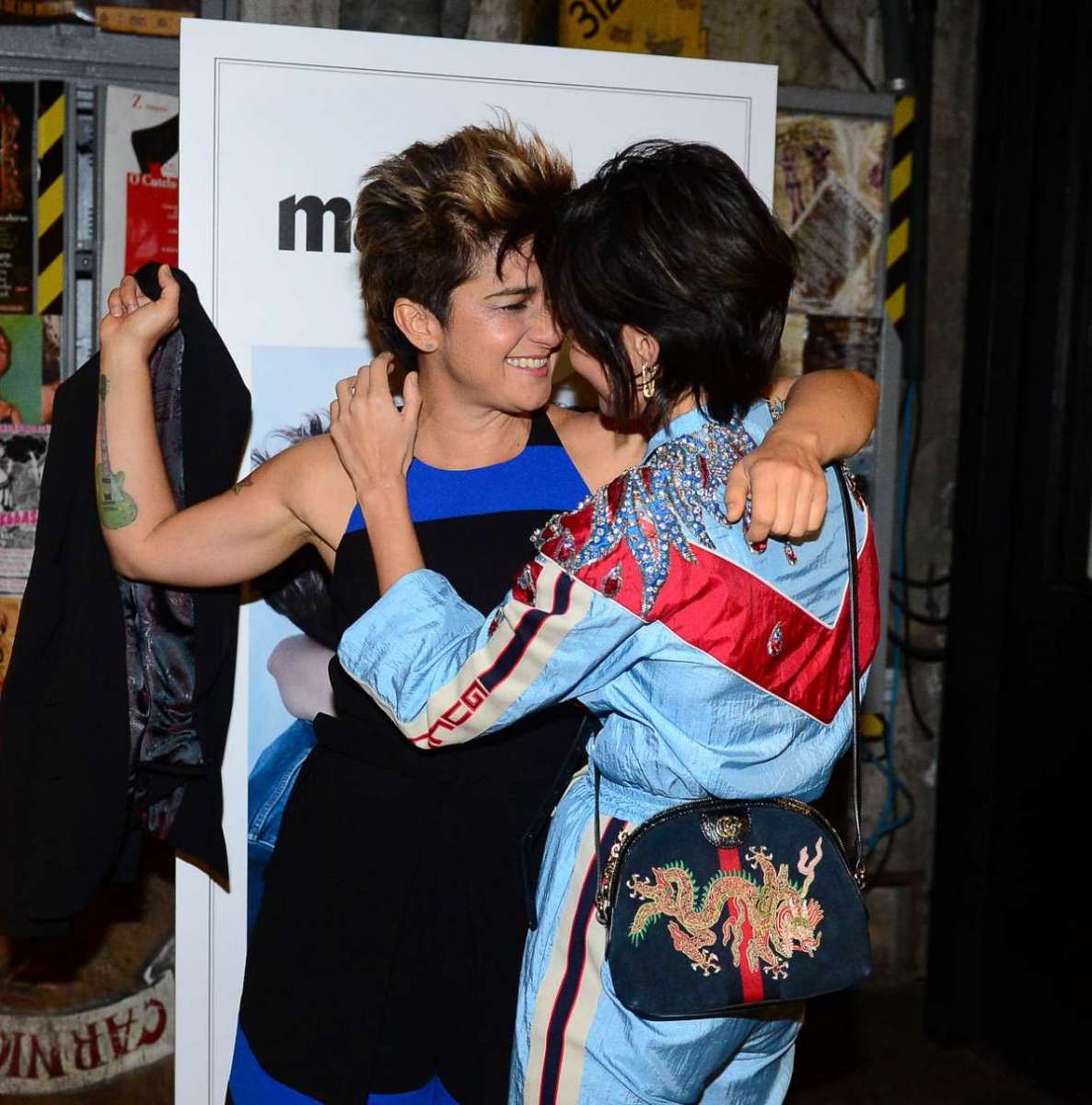 Nanda Costa e Lan Lanh na festa da revista 'Marie Claire'