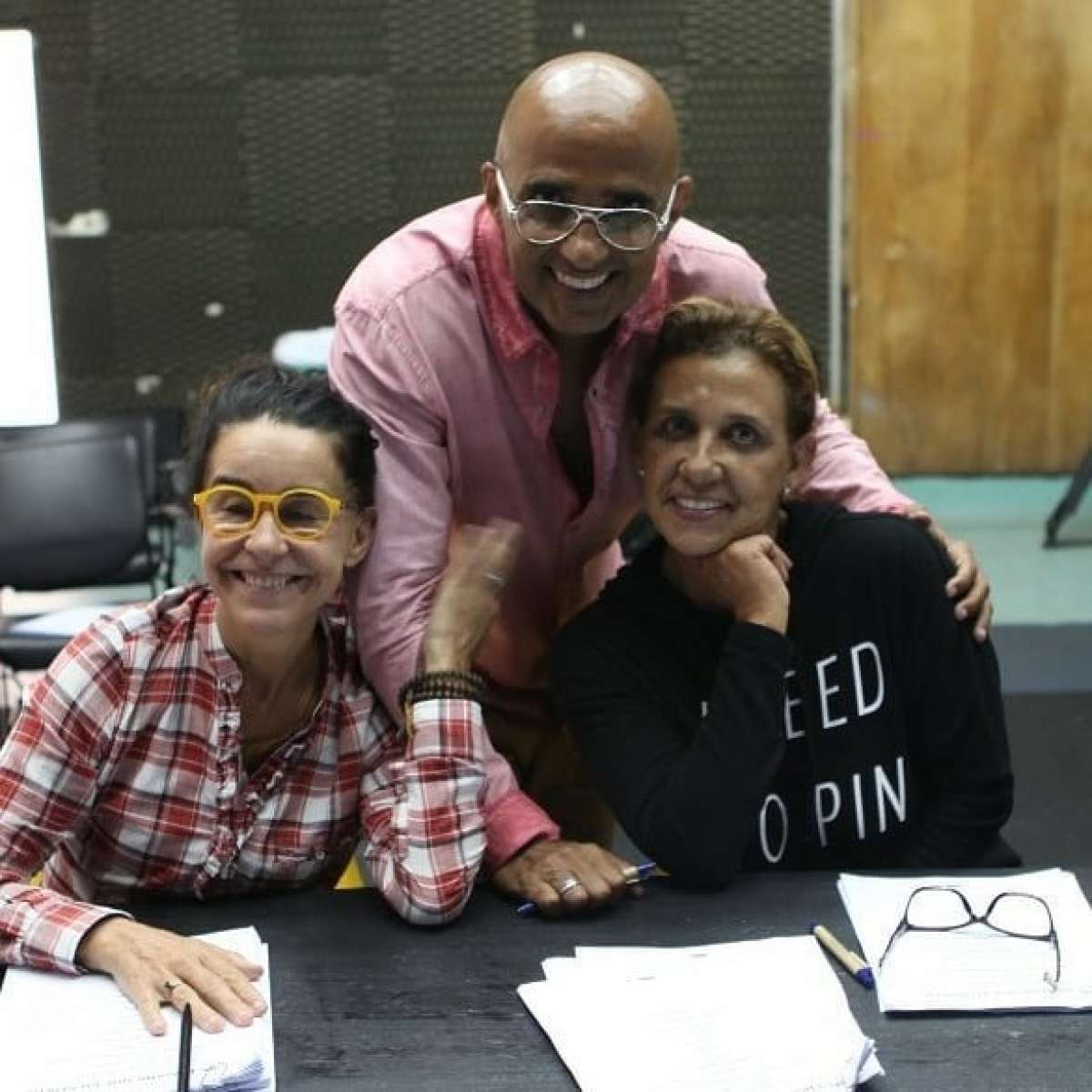 Lucélia Santos, Julio Kadetti e Rita Cadillac