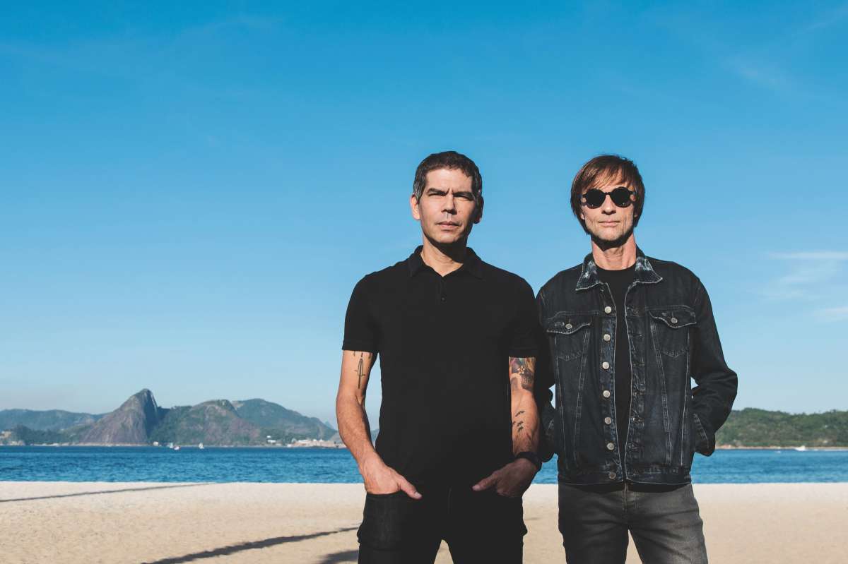 Dado Villa-Lobos e Marcelo Bonfá em retorno da Legião Urbana para shows dos discos Dois e Que País É Esse - Divulgação/Fernando Schlaepfer
