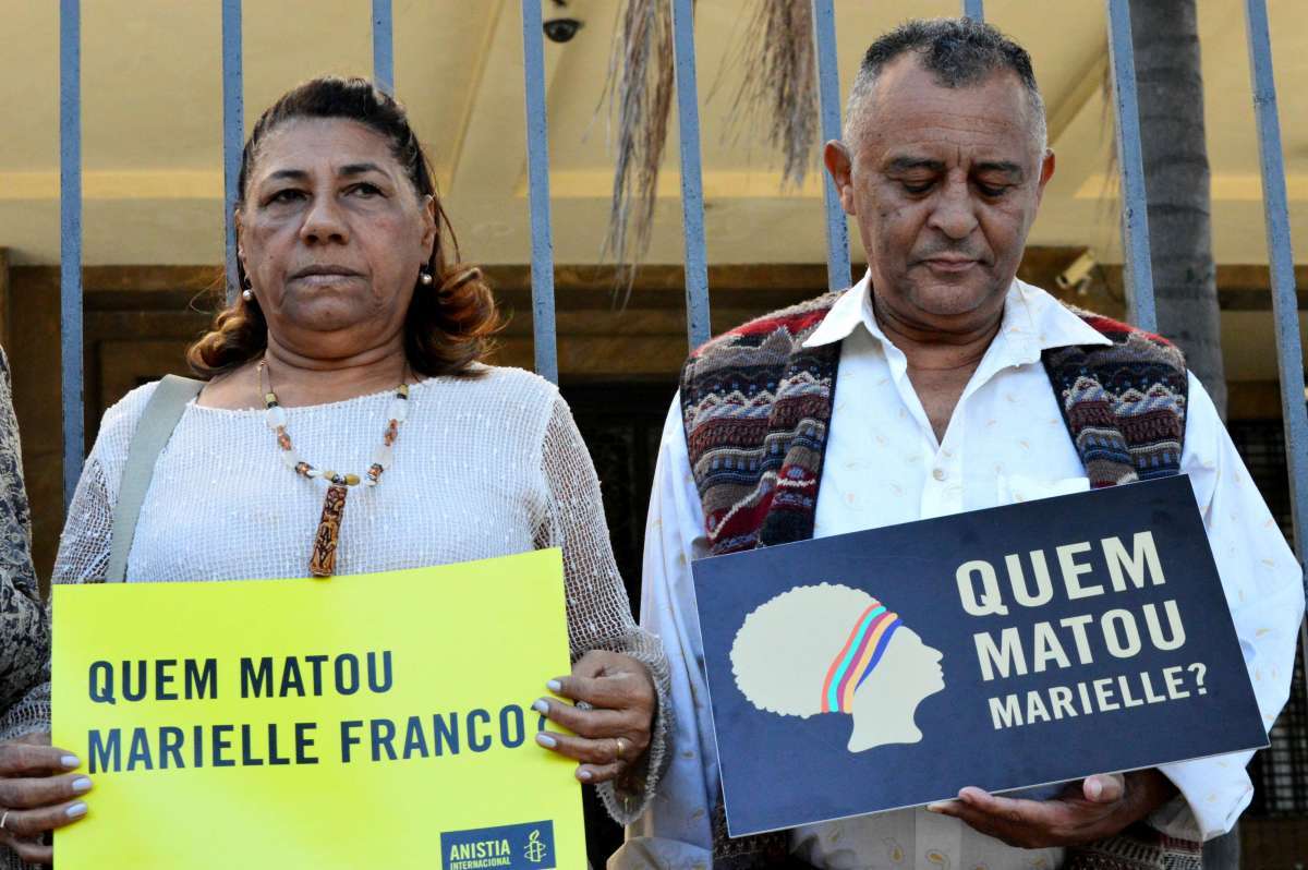 Os pais de Marielle Franco  - Paulo Carneiro/Parceiro/Ag&ecirc;ncia O Dia