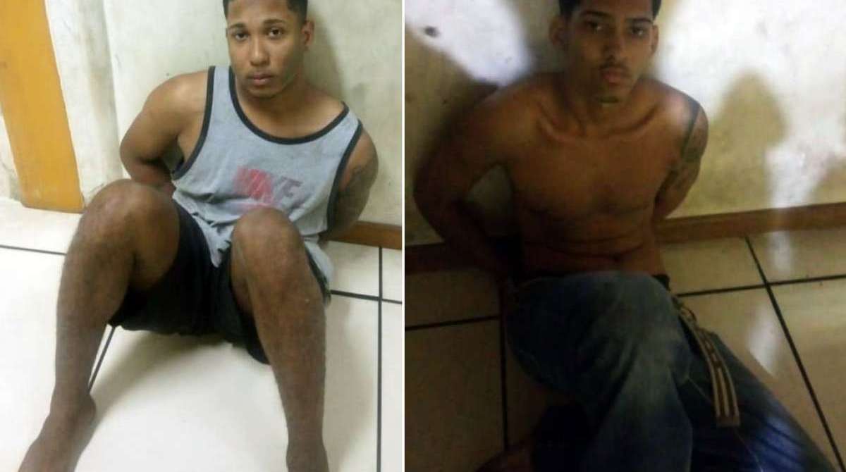 Bandidos foram presos por policiais do batalhão de Mesquita