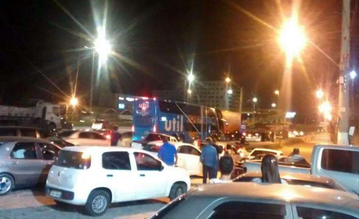 O crime provocou reflexos no trânsito da via