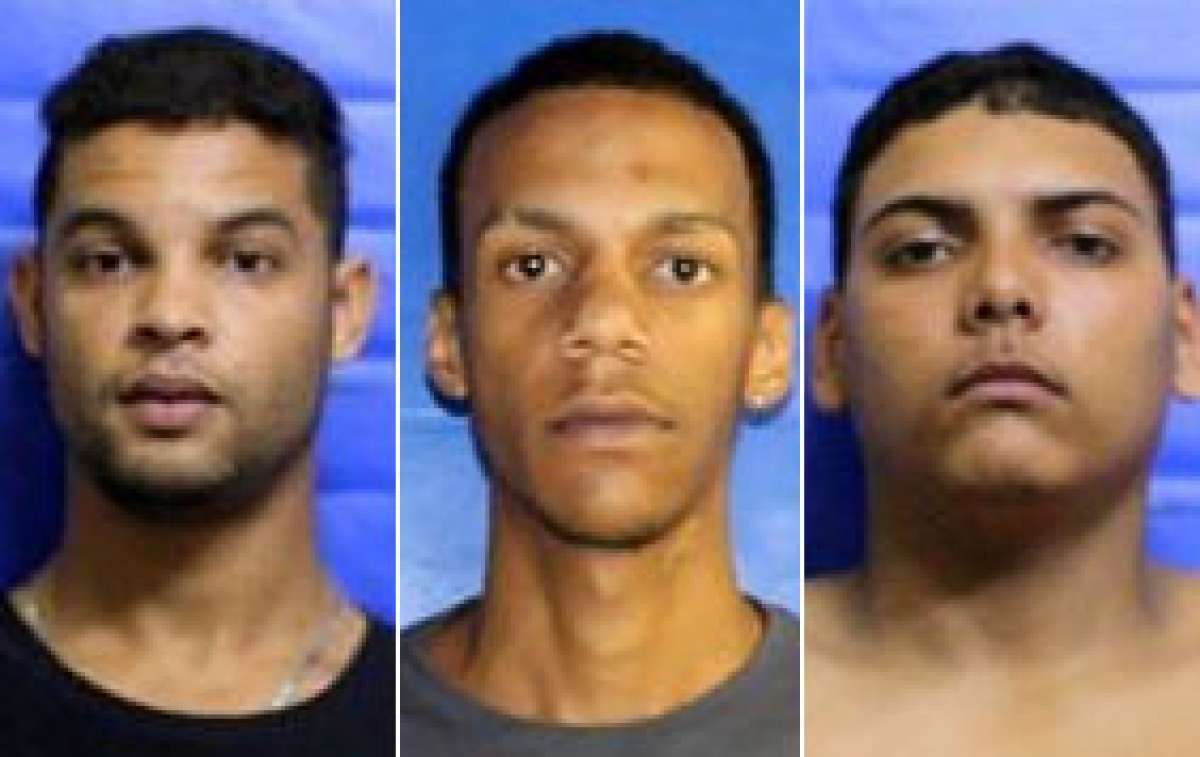 Os três atiraram no policial aposentado durante um assalto - Divulgação / Polícia Civil