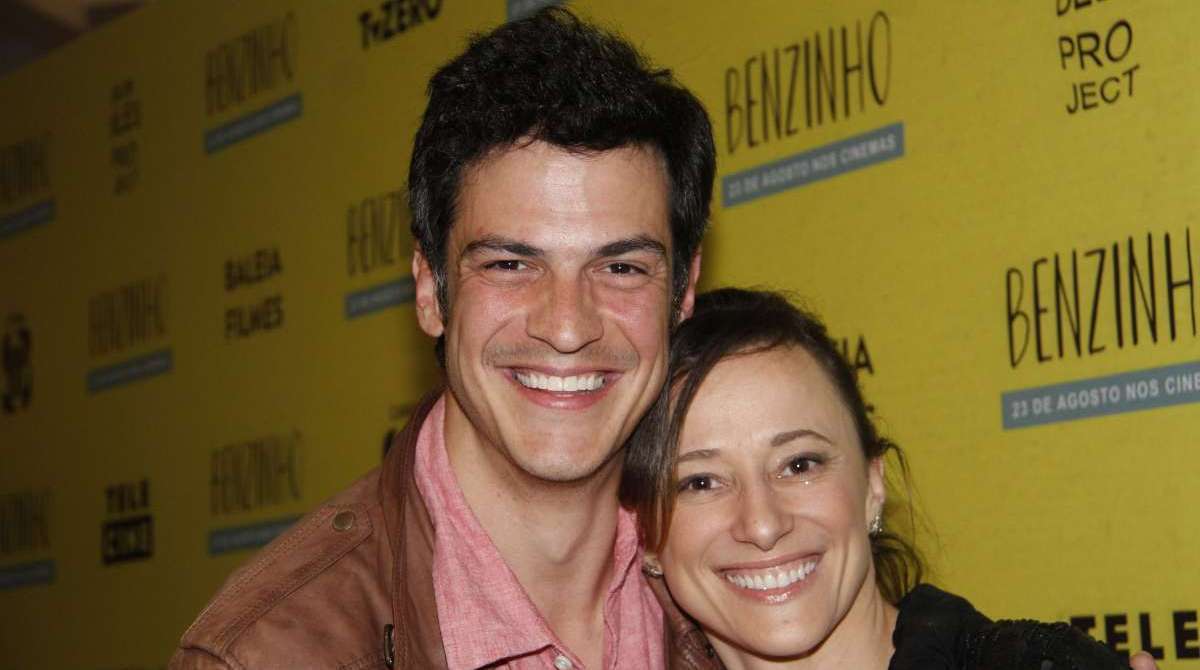 20/08/2018 - AG&Ecirc;NCIA DE NOT&icirc;CIAS - PARCEIRO - Mateus Solano e Paula Braun na pre estreia do filme Benzinho, no Cine Esta&ccedil;&atilde;o Net Botafogo, Zona Sul do Rio , na noite de segunda-feira (20) - Foto: Onofre Veras/Parceiro/Ag&ecirc;ncia O Dia