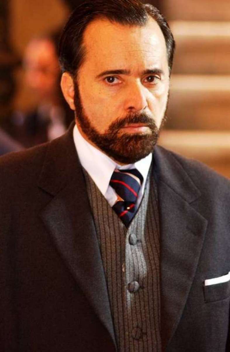 Tony Ramos em Mad Maria, o vilão Percival Farquhar, 2005