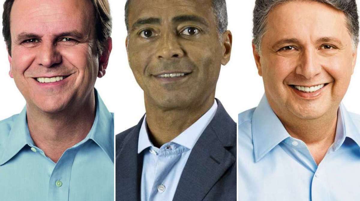 Ex-prefeito do Rio tem 23%, seguido de Rom&aacute;rio com 20% e Garotinho com 12%. Margem de erro &eacute; de 3 pontos percentuais para mais ou para menos - Divulga&ccedil;&atilde;o