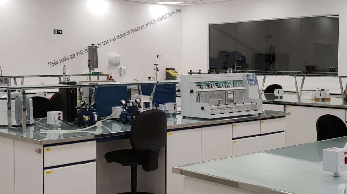 Centro de Inovação Tecnológica da Ambev, no Parque Tecnológico da UFRJ, na Ilha do Fundão