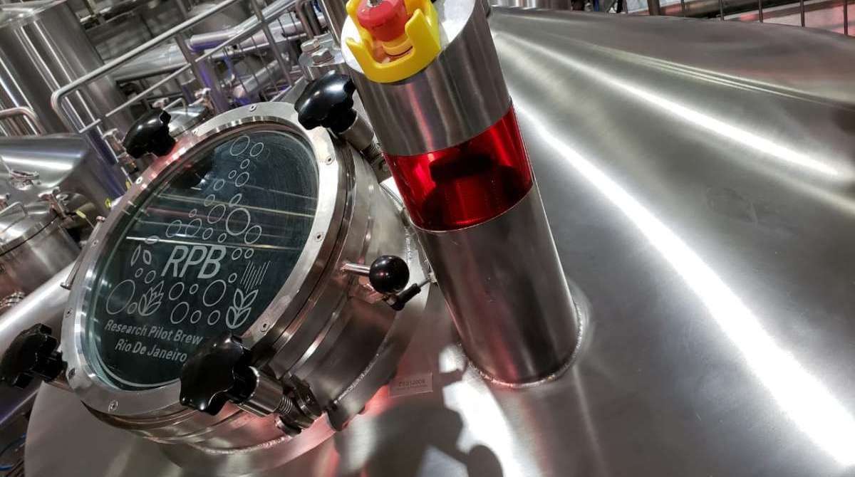 Centro de Inovação Tecnológica da Ambev, no Parque Tecnológico da UFRJ, na Ilha do Fundão