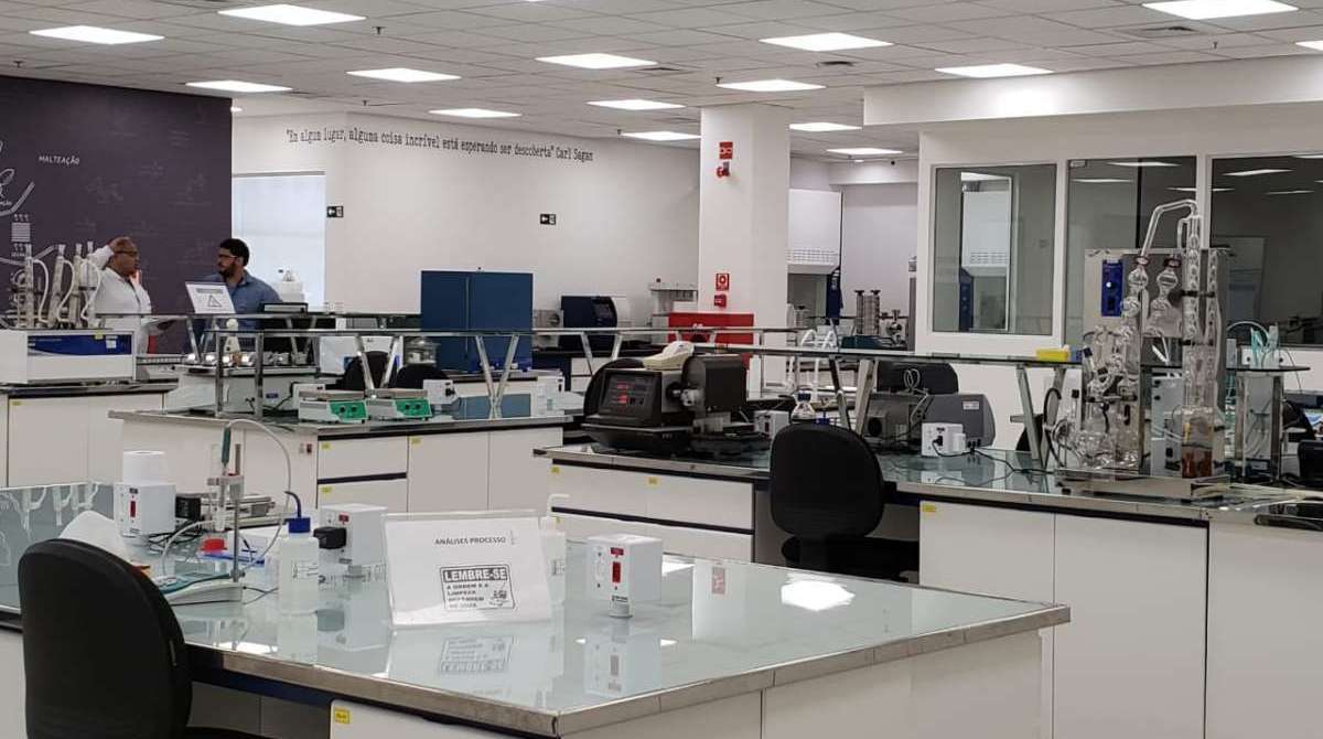 Centro de Inovação Tecnológica da Ambev, no Parque Tecnológico da UFRJ, na Ilha do Fundão